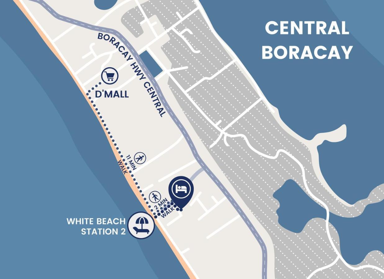 White Shamrock Beach Hotel Balabag  Exterior foto